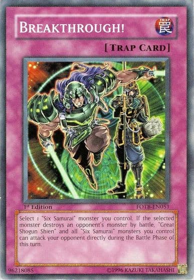 Breakthrough Force of the Breaker Yu-Gi-Oh! card