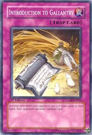 Introduction to Gallantry Force of the Breaker Yu-Gi-Oh! card