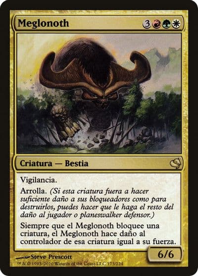 Meglonoth Spanish Meglonoth Magic Encyclopedia 2011 (Salvat) Magic card