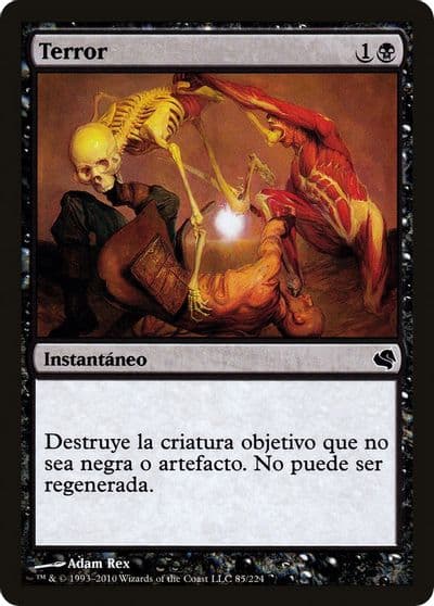 Terror Spanish Terror Magic Encyclopedia 2011 (Salvat) Magic card