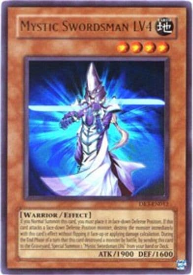 Mystic Swordsman LV4 Dark Revelation Volume 3 Yu-Gi-Oh! card