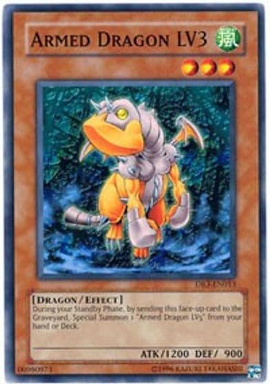 Armed Dragon LV3 Dark Revelation Volume 3 Yu-Gi-Oh! card