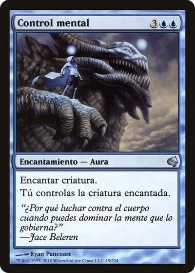 Mind Control Spanish Control mental Magic Encyclopedia 2011 (Salvat) Magic card