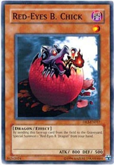 Red Eyes B Chick Dark Revelation Volume 3 Yu-Gi-Oh! card