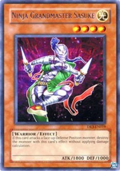 Ninja Grandmaster Sasuke Dark Revelation Volume 3 Yu-Gi-Oh! card