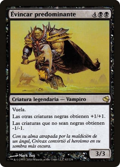 Ascendant Evincar Spanish Evincar predominante Magic Encyclopedia 2011 (Salvat) Magic card