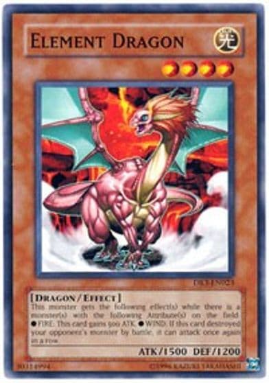 Element Dragon Dark Revelation Volume 3 Yu-Gi-Oh! card