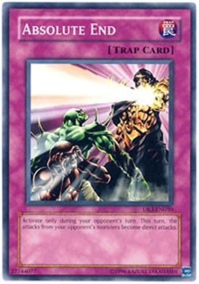 Absolute End Dark Revelation Volume 3 Yu-Gi-Oh! card