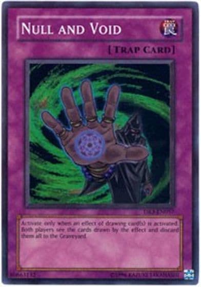 Null and Void Dark Revelation Volume 3 Yu-Gi-Oh! card