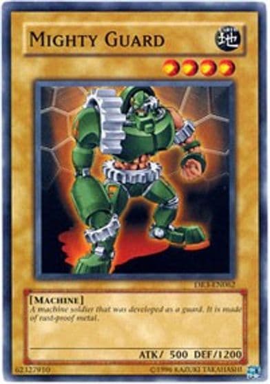 Mighty Guard Dark Revelation Volume 3 Yu-Gi-Oh! card