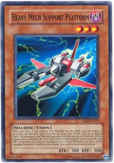 Heavy Mech Support Platform Dark Revelation Volume 3 Yu-Gi-Oh! card
