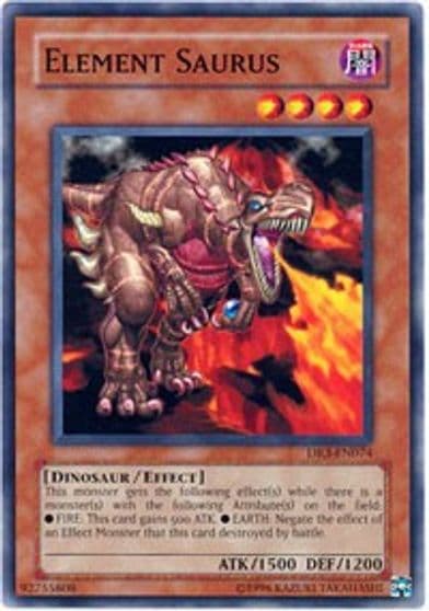 Element Saurus Dark Revelation Volume 3 Yu-Gi-Oh! card
