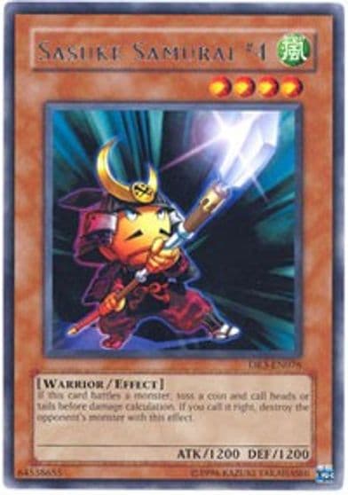 Sasuke Samurai 4 Dark Revelation Volume 3 Yu-Gi-Oh! card