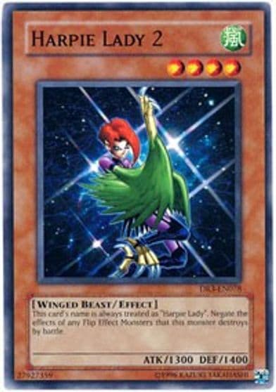 Harpie Lady 2 Dark Revelation Volume 3 Yu-Gi-Oh! card