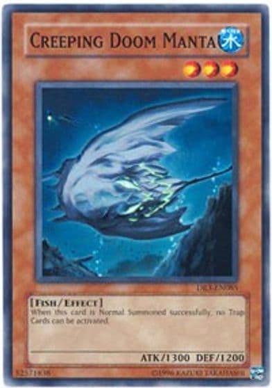 Creeping Doom Manta Dark Revelation Volume 3 Yu-Gi-Oh! card