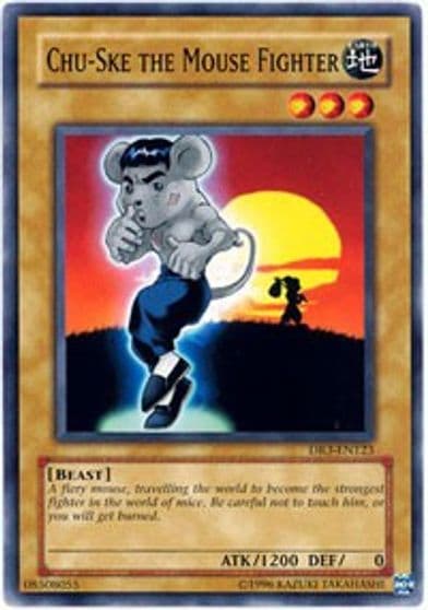Chu Ske the Mouse Fighter Dark Revelation Volume 3 Yu-Gi-Oh! card