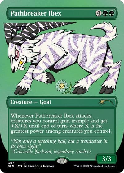 Pathbreaker Ibex Secret Lair Drop Series Magic card