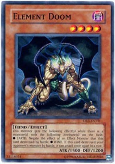 Element Doom Dark Revelation Volume 3 Yu-Gi-Oh! card