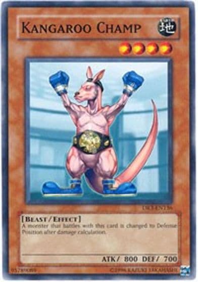 Kangaroo Champ Dark Revelation Volume 3 Yu-Gi-Oh! card