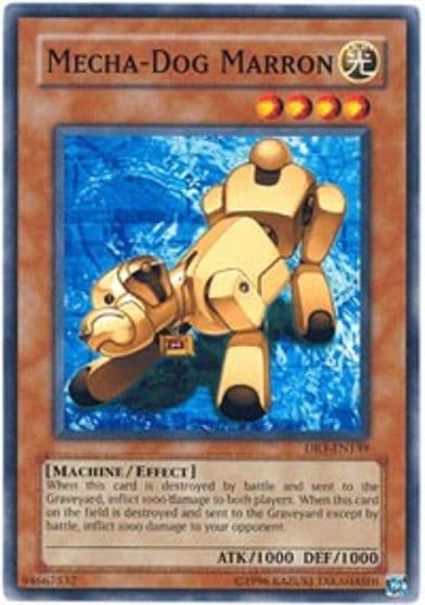 Mecha Dog Marron Dark Revelation Volume 3 Yu-Gi-Oh! card
