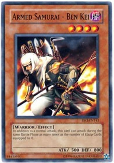 Armed Samurai Ben Kei Dark Revelation Volume 3 Yu-Gi-Oh! card