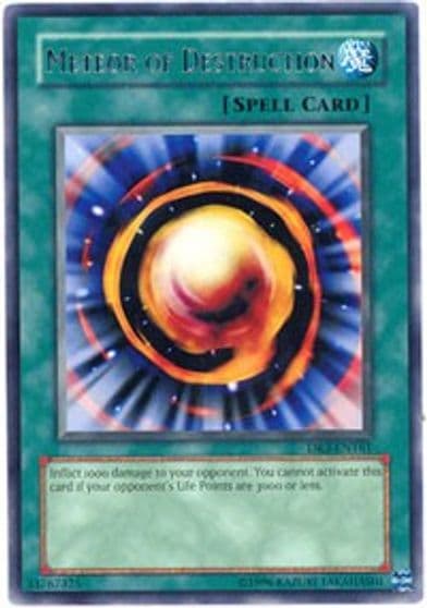 Meteor of Destruction Dark Revelation Volume 3 Yu-Gi-Oh! card