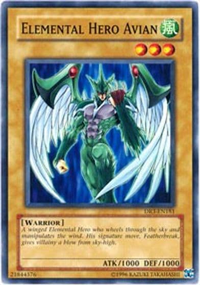 Elemental Hero Avian Dark Revelation Volume 3 Yu-Gi-Oh! card