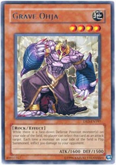 Grave Ohja Dark Revelation Volume 3 Yu-Gi-Oh! card
