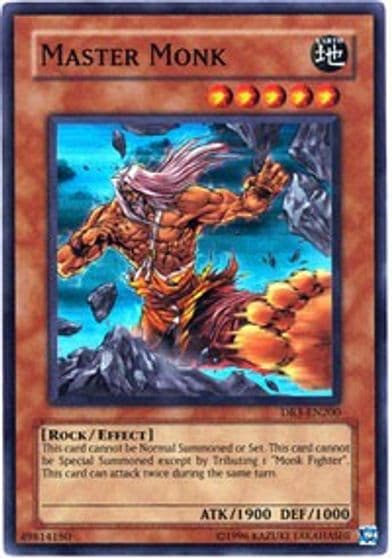 Master Monk Dark Revelation Volume 3 Yu-Gi-Oh! card