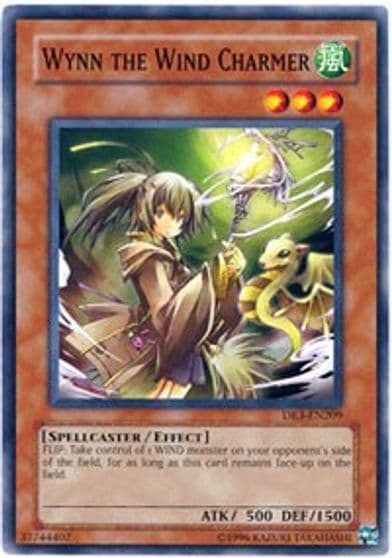 Wynn the Wind Charmer Dark Revelation Volume 3 Yu-Gi-Oh! card