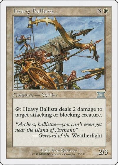 Heavy Ballista Classic Sixth Edition Magic card