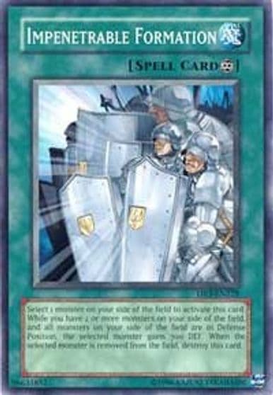 Impenetrable Formation Dark Revelation Volume 3 Yu-Gi-Oh! card
