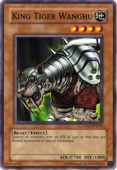 King Tiger Wanghu Champion Pack 1 Yu-Gi-Oh! card