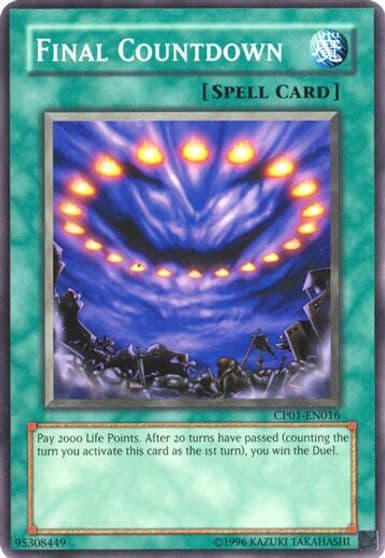 Final Countdown Champion Pack 1 Yu-Gi-Oh! card