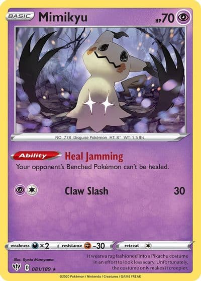 Mimikyu Miscellaneous Cards & Products Pokemon card