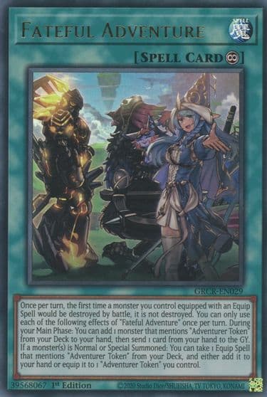 Fateful Adventure The Grand Creators Yu-Gi-Oh! card