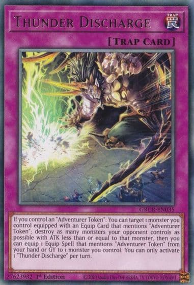 Thunder Discharge The Grand Creators Yu-Gi-Oh! card
