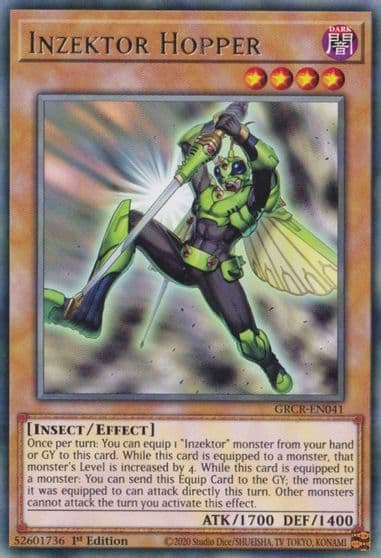 Inzektor Hopper The Grand Creators Yu-Gi-Oh! card