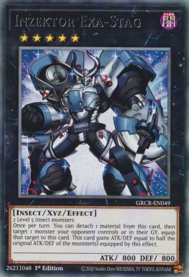 Inzektor Exa Stag The Grand Creators Yu-Gi-Oh! card