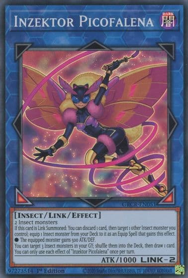Inzektor Picofalena The Grand Creators Yu-Gi-Oh! card