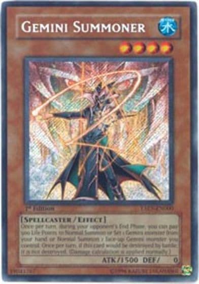 Gemini Summoner Tactical Evolution Yu-Gi-Oh! card