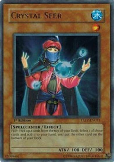 Crystal Seer Tactical Evolution Yu-Gi-Oh! card