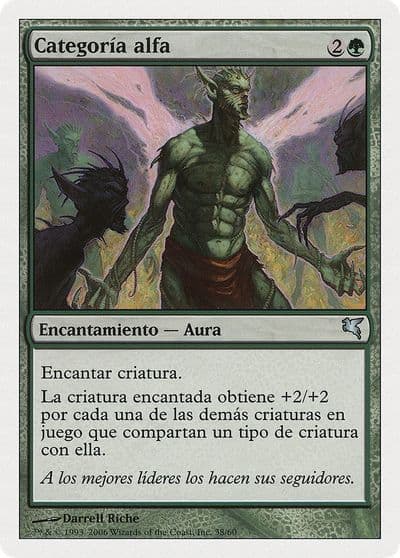 Alpha Status Spanish Categoria alfa Magic Encyclopedia 2005 (Salvat/Hachette) Magic card