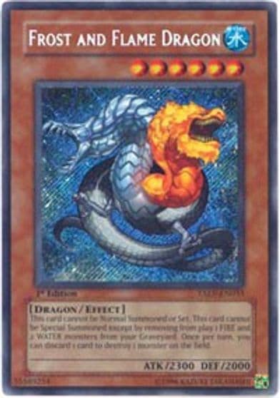 Frost and Flame Dragon Tactical Evolution Yu-Gi-Oh! card