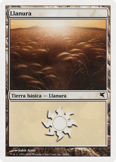 Plains Italian Pianura C34 Magic Encyclopedia 2005 (Salvat/Hachette) Magic card