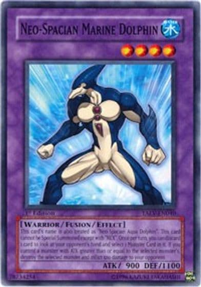 Neo Spacian Marine Dolphin Tactical Evolution Yu-Gi-Oh! card