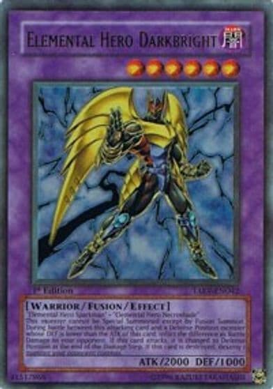 Elemental Hero Darkbright Tactical Evolution Yu-Gi-Oh! card