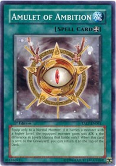 Amulet of Ambition Tactical Evolution Yu-Gi-Oh! card