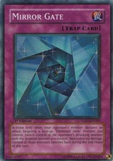 Mirror Gate Tactical Evolution Yu-Gi-Oh! card