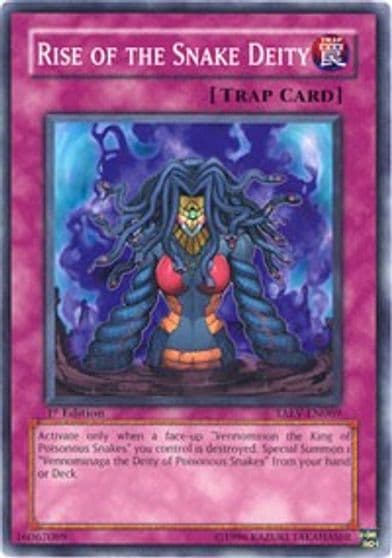 Rise of the Snake Deity Tactical Evolution Yu-Gi-Oh! card